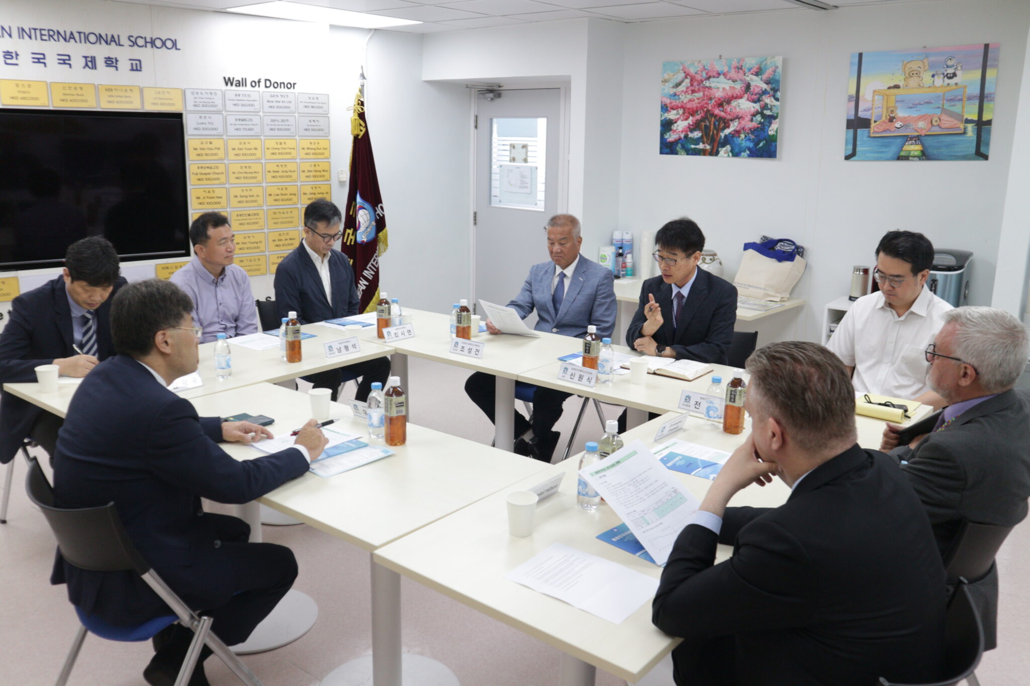 Korean Consul General Visit Korean International School